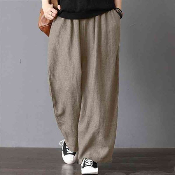 2xl womens casual loose wide leg pants vintage elastic waist trousers casual cotton linen oversized long pants, Black;white 
2xl womens casual loose wide leg pants vintage elastic waist trousers casual cotton linen oversized long pants, Black;white