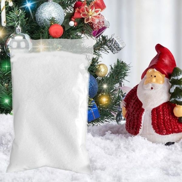christmas decorations instant snow powder non-toxic recyclable fake simulation snowflake for park holiday party decoration 
christmas decorations instant snow powder non-toxic recyclable fake simulation snowflake for park holiday party decoration