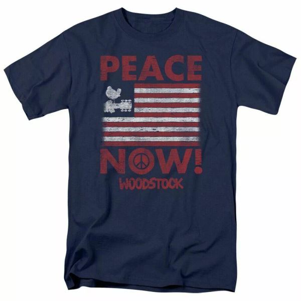 woodstock peace now t shirt mens licensed 60s rock band festival tee navy, White;black
woodstock peace now t shirt mens licensed 60s rock band festival tee navy, White;black