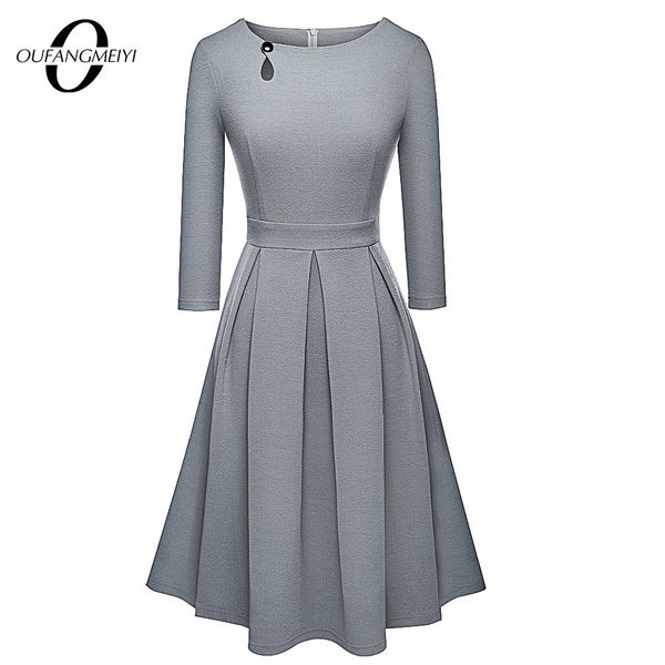 women spring hollow button elegant stylish party dresses brief solid color retro flare a-line dress ea223, Black;gray
women spring hollow button elegant stylish party dresses brief solid color retro flare a-line dress ea223, Black;gray