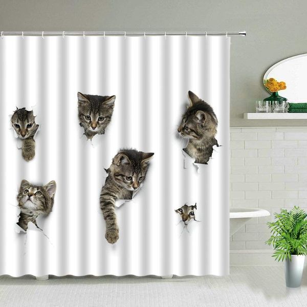 shower curtains creativity animal cat dog curtain cartoon bathroom screen waterproof fabric bathtub decor cloth hanging with hook
shower curtains creativity animal cat dog curtain cartoon bathroom screen waterproof fabric bathtub decor cloth hanging with hook