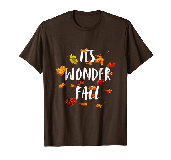 its wonderfall fall leaves t-shirt, White;black
its wonderfall fall leaves t-shirt, White;black