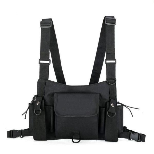 backpack fashion men chest bag multi pockets double straps nylon vest hip hop streetwear pack
backpack fashion men chest bag multi pockets double straps nylon vest hip hop streetwear pack