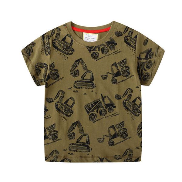 jumping meters arrival cartoon forklifts boys girls t shirts for summer kids cotton tees fashion children clothes 210529, Blue
jumping meters arrival cartoon forklifts boys girls t shirts for summer kids cotton tees fashion children clothes 210529, Blue
