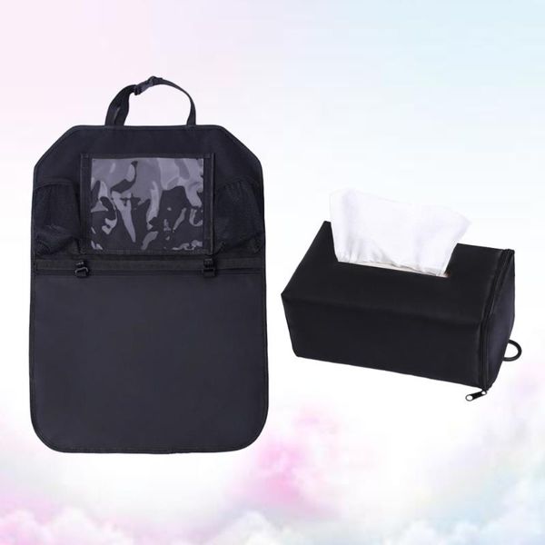 car organizer 2 pcs back seat collapsible weight bearing mats storage bag and tissue holder 
car organizer 2 pcs back seat collapsible weight bearing mats storage bag and tissue holder