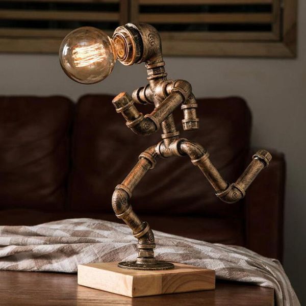 table lamps american personality creative deskdecorative lamp industrial archaize robot retro water tube dimmable small night
table lamps american personality creative deskdecorative lamp industrial archaize robot retro water tube dimmable small night