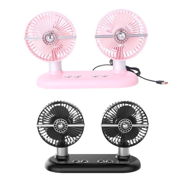 electric fans portable car fan adjustable dual head 3 speeds strong wind 90° rotatable auto cooling desk for suv truck dashboard
electric fans portable car fan adjustable dual head 3 speeds strong wind 90° rotatable auto cooling desk for suv truck dashboard