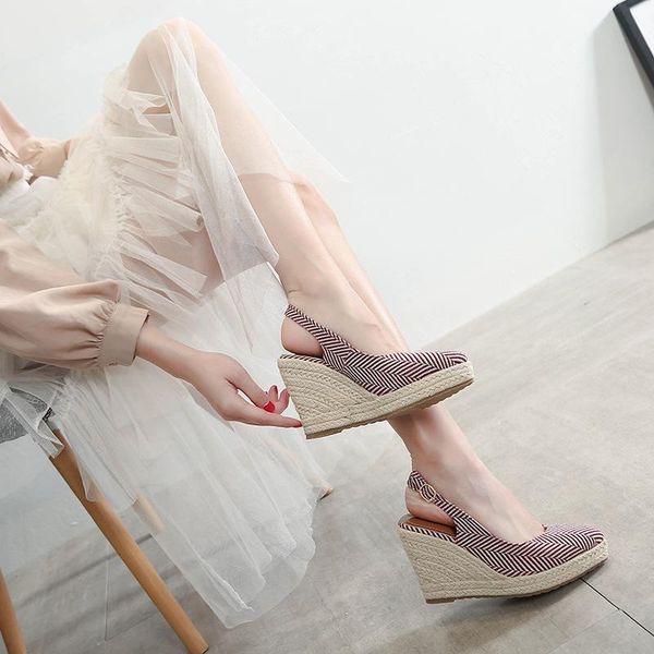 dress shoes spring autumn women's wedges sandals retro women comfortable young ladies wedge heels 10cm chaussure femme, Black
dress shoes spring autumn women's wedges sandals retro women comfortable young ladies wedge heels 10cm chaussure femme, Black