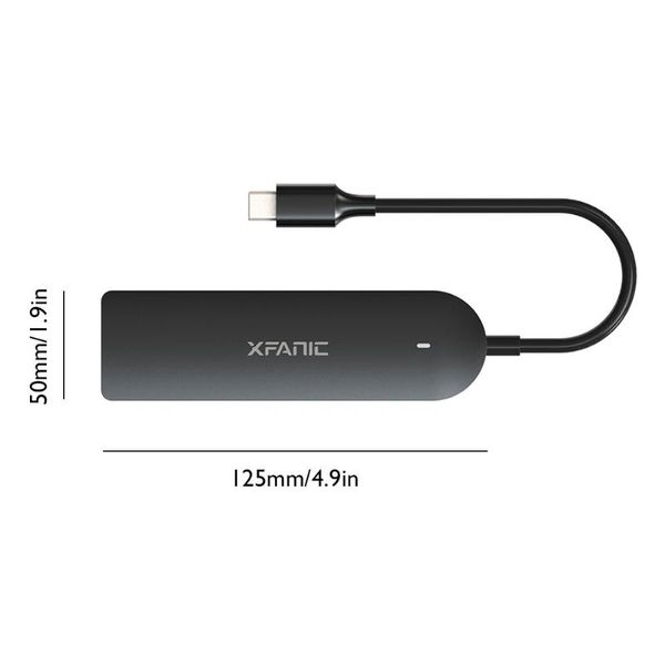 hubs xfanic c103 c113 usb hub splitter with four usb3.0 ports, which is suitable for lapand deskaluminum docking stations
hubs xfanic c103 c113 usb hub splitter with four usb3.0 ports, which is suitable for lapand deskaluminum docking stations