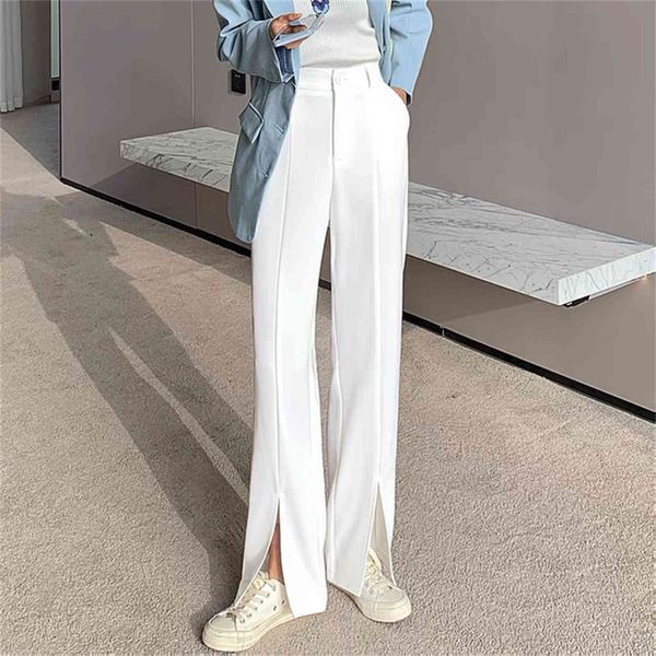 women's pants & capris hzirip casual plus size trousers split solid s-xl straight women autumn slim-fit loose chic streetwear ol stylis, Black;white
women's pants & capris hzirip casual plus size trousers split solid s-xl straight women autumn slim-fit loose chic streetwear ol stylis, Black;white