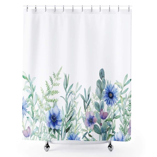 botanical shower curtainwild blue floral green leaves plants herbs tree plants ivy nature fresh grass vintage 12 pack hooks
botanical shower curtainwild blue floral green leaves plants herbs tree plants ivy nature fresh grass vintage 12 pack hooks