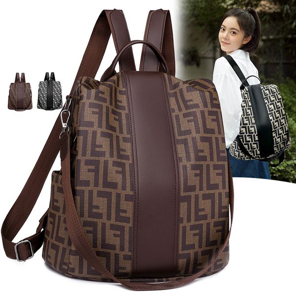double shoulder large capacity new fashion versatile leisure travel double backpack old flower women's schoolbag
double shoulder large capacity new fashion versatile leisure travel double backpack old flower women's schoolbag