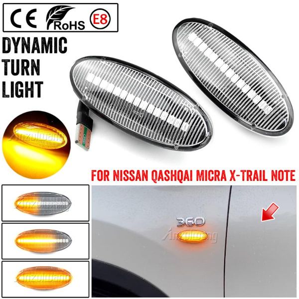 emergency lights dynamic auto led side marker turn signal light clear for qashqai j10 x-trail t31 cube juke leaf micra k13 note e11
emergency lights dynamic auto led side marker turn signal light clear for qashqai j10 x-trail t31 cube juke leaf micra k13 note e11