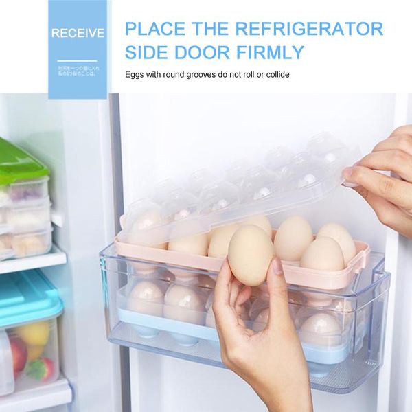 egg storage plastic box refrigerator fresh dispenser airtight preservation kitchen accessories organizer bottles & jars
egg storage plastic box refrigerator fresh dispenser airtight preservation kitchen accessories organizer bottles & jars