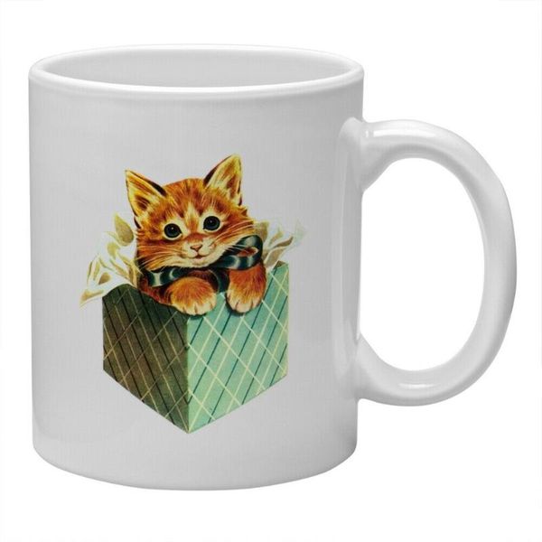 details about  kitten in a box coffee mug mugs