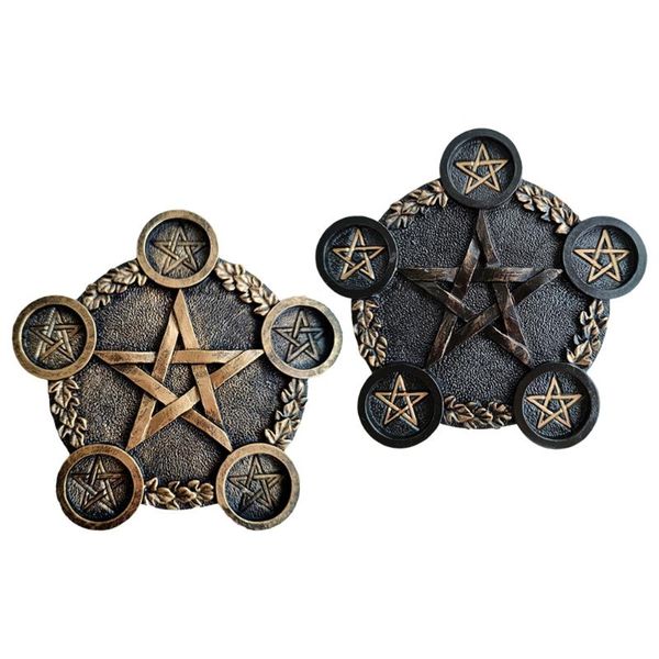 candle holders astrology holder pentagram resin candlestick pentacle altar plate witch divination ceremony accessories props ornament
candle holders astrology holder pentagram resin candlestick pentacle altar plate witch divination ceremony accessories props ornament