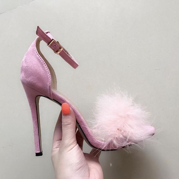 sandals fashion heels designers summer shoes women stiletto sandalen open toe fluff strappy thin high lace up fur mujer, Black
sandals fashion heels designers summer shoes women stiletto sandalen open toe fluff strappy thin high lace up fur mujer, Black