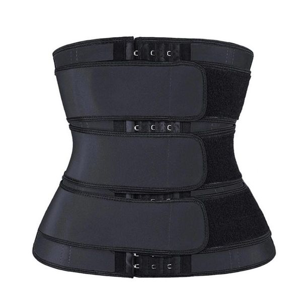 waist support 2021 three-breasted body sculpting sweaty belt women trainer weight loss slimming corset workout girdle, Black;gray
waist support 2021 three-breasted body sculpting sweaty belt women trainer weight loss slimming corset workout girdle, Black;gray