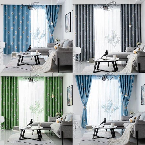 daisy print blackout curtain gray 100*250cm wide*long perforated 2pcs home decoration bedroom windows non-woven fabric & drapes
daisy print blackout curtain gray 100*250cm wide*long perforated 2pcs home decoration bedroom windows non-woven fabric & drapes