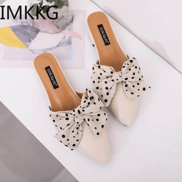 slippers women flock bowtie female mules fashion low heels shoes pointed toe ladies plus size elegant woman slipper, Black
slippers women flock bowtie female mules fashion low heels shoes pointed toe ladies plus size elegant woman slipper, Black