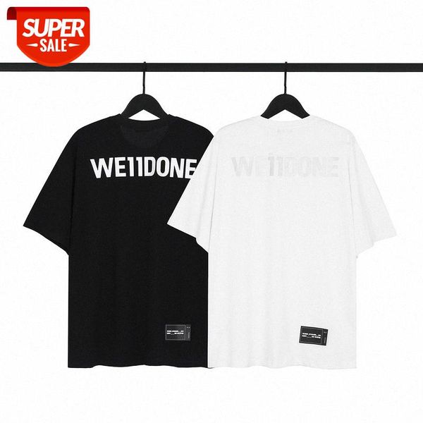 we11done printed silver letters round neck casual men and women short-sleeved t-shirt couple half-sleeved t #wr4p, White;black
we11done printed silver letters round neck casual men and women short-sleeved t-shirt couple half-sleeved t #wr4p, White;black