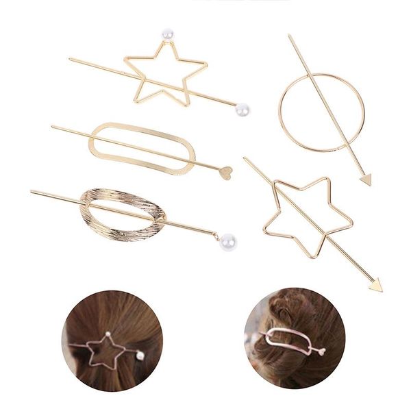 hair clips & barrettes women accessories heart circle star clip pin metal alloy hairband hairgrip barrette girls holder, Golden;silver
hair clips & barrettes women accessories heart circle star clip pin metal alloy hairband hairgrip barrette girls holder, Golden;silver