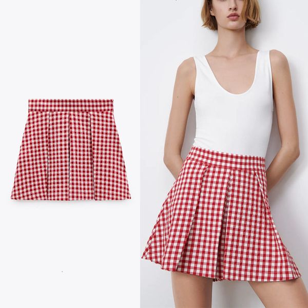 skirts skirt women high waist pleated plaid red summer shorts fashion side zip elastic waisted gingham woman short t0u8, Black
skirts skirt women high waist pleated plaid red summer shorts fashion side zip elastic waisted gingham woman short t0u8, Black