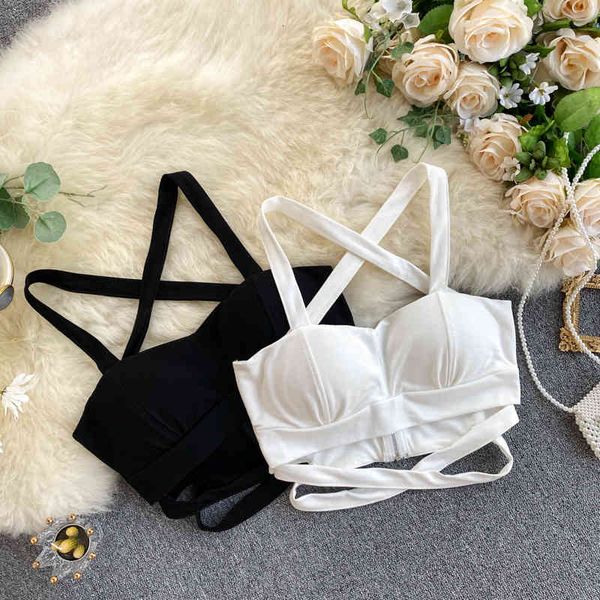 tracksuits women cross strap design zipper backless sleeveless slim crop summer korean off shoulder y2k camisole, Gray
tracksuits women cross strap design zipper backless sleeveless slim crop summer korean off shoulder y2k camisole, Gray