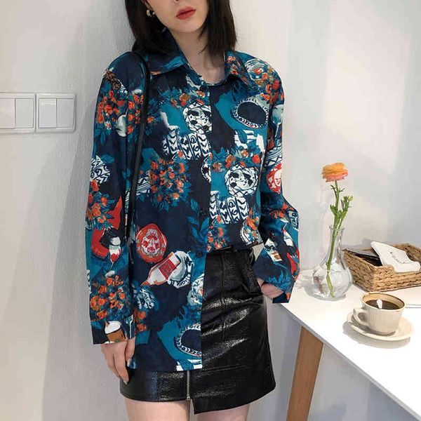 spring summer fashion women chiffon shirt long sleeve casual loose shirts female vintage printed blouse oversize 210423, White
spring summer fashion women chiffon shirt long sleeve casual loose shirts female vintage printed blouse oversize 210423, White