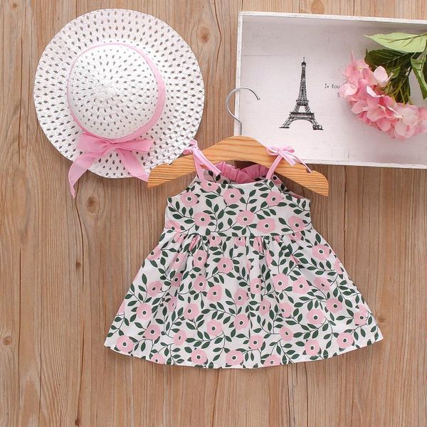 girl's dresses 2pcs/set girls dress +hat children's 2021 summer for baby sleeveless floral printed princess sundress, Red;yellow
girl's dresses 2pcs/set girls dress +hat children's 2021 summer for baby sleeveless floral printed princess sundress, Red;yellow