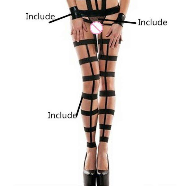 women stockings thigh-highs lingerie garters black belt set underwear open crotch panties erotic bandage w220312, Red;black
women stockings thigh-highs lingerie garters black belt set underwear open crotch panties erotic bandage w220312, Red;black