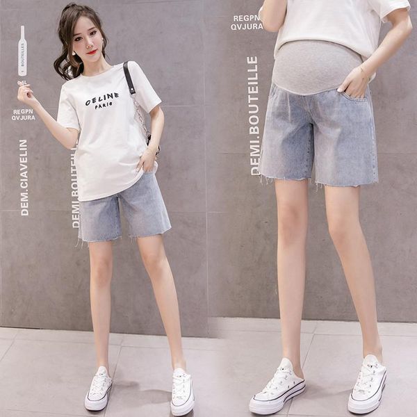 maternity bottoms summer short half jeans adjustable elastic waist belly shorts clothes for pregnant women casual pregnancy denim pants, White
maternity bottoms summer short half jeans adjustable elastic waist belly shorts clothes for pregnant women casual pregnancy denim pants, White