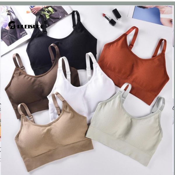 integrated sports no rims gather with chest pad sling tube elasticity u-shaped back seamless fit gym bra yoga outfit
integrated sports no rims gather with chest pad sling tube elasticity u-shaped back seamless fit gym bra yoga outfit
