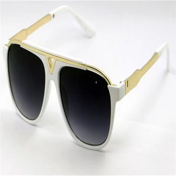 classic sunglasses retro vintage shiny gold summer style uv400 eyewear come with box 0936 sun glasses, White;black
classic sunglasses retro vintage shiny gold summer style uv400 eyewear come with box 0936 sun glasses, White;black