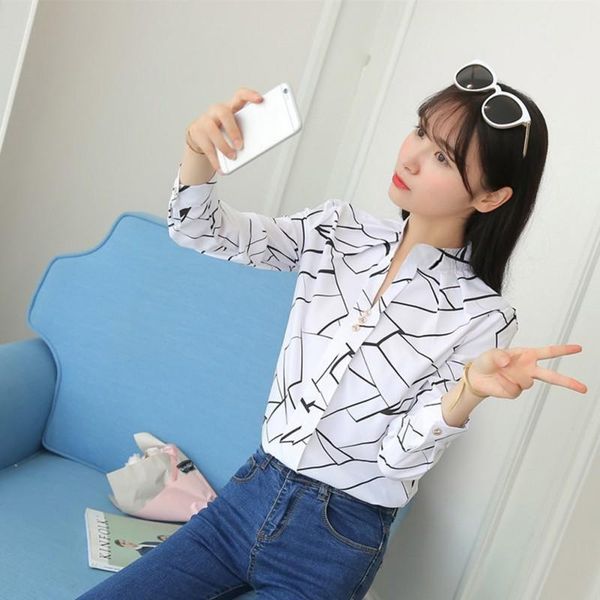 women's blouses & shirts fashion stripe print design white women and casual long sleeve office lady work formal w2
women's blouses & shirts fashion stripe print design white women and casual long sleeve office lady work formal w2