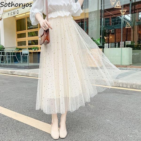 skirts women sequined mesh ruffled all match sweet long skirt bling elegant lady elastic waist flowing princess fashion chic, Black
skirts women sequined mesh ruffled all match sweet long skirt bling elegant lady elastic waist flowing princess fashion chic, Black