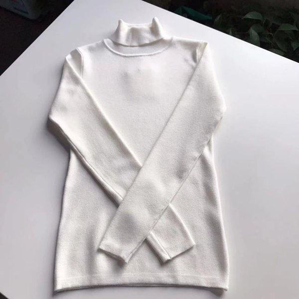 women's sweaters elfstyle women white/black/camel wool high neck long sleeve knitted sweater - fashion simple style pullover
women's sweaters elfstyle women white/black/camel wool high neck long sleeve knitted sweater - fashion simple style pullover