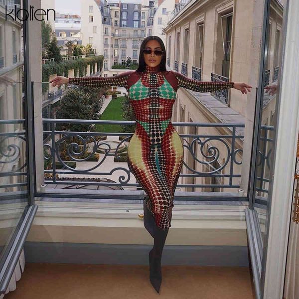 dresses 2021 spring autumn fashion print dot sleeve turtleneck long new casual high street stretch slim female dress, Black;gray
dresses 2021 spring autumn fashion print dot sleeve turtleneck long new casual high street stretch slim female dress, Black;gray