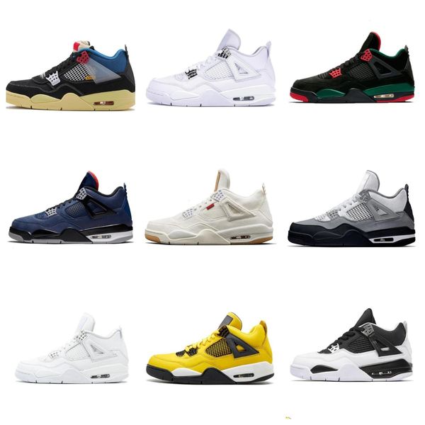 fashion- 4 basketball shoes pairs guava sail bred beige cat cool ice cream grey cactus 4 4s sports trainers sneakers, Black
fashion- 4 basketball shoes pairs guava sail bred beige cat cool ice cream grey cactus 4 4s sports trainers sneakers, Black