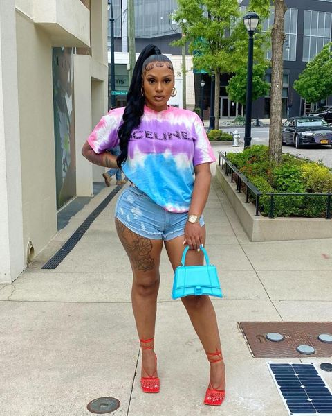 women's t-shirt 2021 ladies casual fashion slim street temperament letter printing personality tie-dyed short sleeve, White
women's t-shirt 2021 ladies casual fashion slim street temperament letter printing personality tie-dyed short sleeve, White