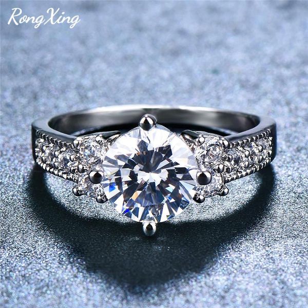 wedding rings rongxing silver color crystal zircon for women jewelry big round birthstone ring engagement gifts, Slivery;golden
wedding rings rongxing silver color crystal zircon for women jewelry big round birthstone ring engagement gifts, Slivery;golden
