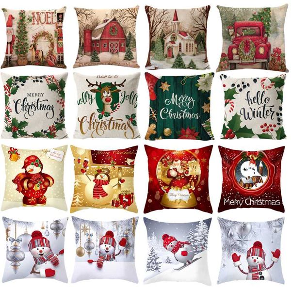 pillow case snowman santa claus christmas pillowcase cotton linen sofa cushion covers decoration cases cover home decor
pillow case snowman santa claus christmas pillowcase cotton linen sofa cushion covers decoration cases cover home decor