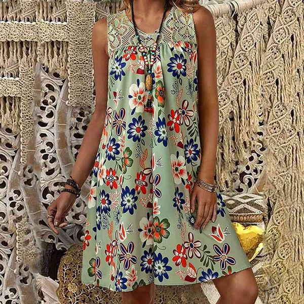 womens boho dress casual loose beach sundress summer casual sleeveless lace floral print swing a-line knee-length dress, Black;gray
womens boho dress casual loose beach sundress summer casual sleeveless lace floral print swing a-line knee-length dress, Black;gray