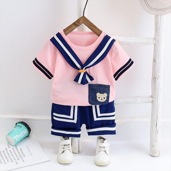 summer baby clothes suit children boys navy sailor t shirt shorts 2pcs sets toddler fashion clothing infant kids tracksuits, White
summer baby clothes suit children boys navy sailor t shirt shorts 2pcs sets toddler fashion clothing infant kids tracksuits, White