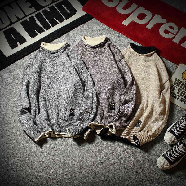 men's sweaters fashion-mens winter solid high collar pullover o neck sweater fashionable warm embroidered wear turtleneck e7md, White;black
men's sweaters fashion-mens winter solid high collar pullover o neck sweater fashionable warm embroidered wear turtleneck e7md, White;black