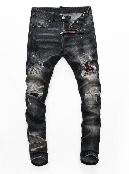 2021 the latest fashion jeans and men's pants stylist tight holes slim boutique craft no.28-40#234, Blue
2021 the latest fashion jeans and men's pants stylist tight holes slim boutique craft no.28-40#234, Blue