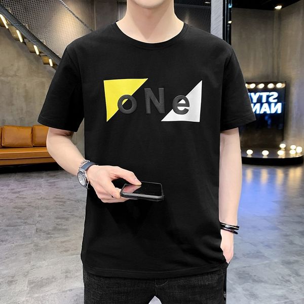 summer short t-shirt korean loose round neck thin fashion men's wear half sleeve t-shirt, White;black
summer short t-shirt korean loose round neck thin fashion men's wear half sleeve t-shirt, White;black