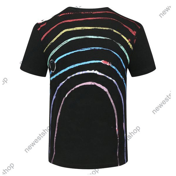 summer men women t shirts designers t-shirts luxury back colors stripe print t shirt fashion womens short sleeve casual t-shirt tee 2 color, White;black
summer men women t shirts designers t-shirts luxury back colors stripe print t shirt fashion womens short sleeve casual t-shirt tee 2 color, White;black