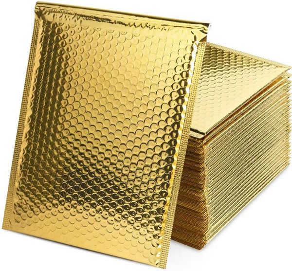 packing bags 50pcs golden gift envelopes for packaging 13*15cm bubble mailers padded poly
packing bags 50pcs golden gift envelopes for packaging 13*15cm bubble mailers padded poly