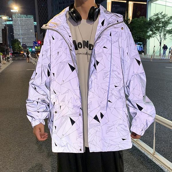 men's jackets reflective bomber zipper jacket autumn graffiti windbreaker plus size coats outerwear fashion loose hooded pilot coat, Black;brown
men's jackets reflective bomber zipper jacket autumn graffiti windbreaker plus size coats outerwear fashion loose hooded pilot coat, Black;brown